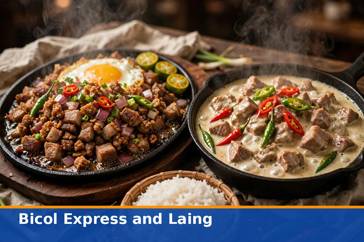 Bicol Express and Laing