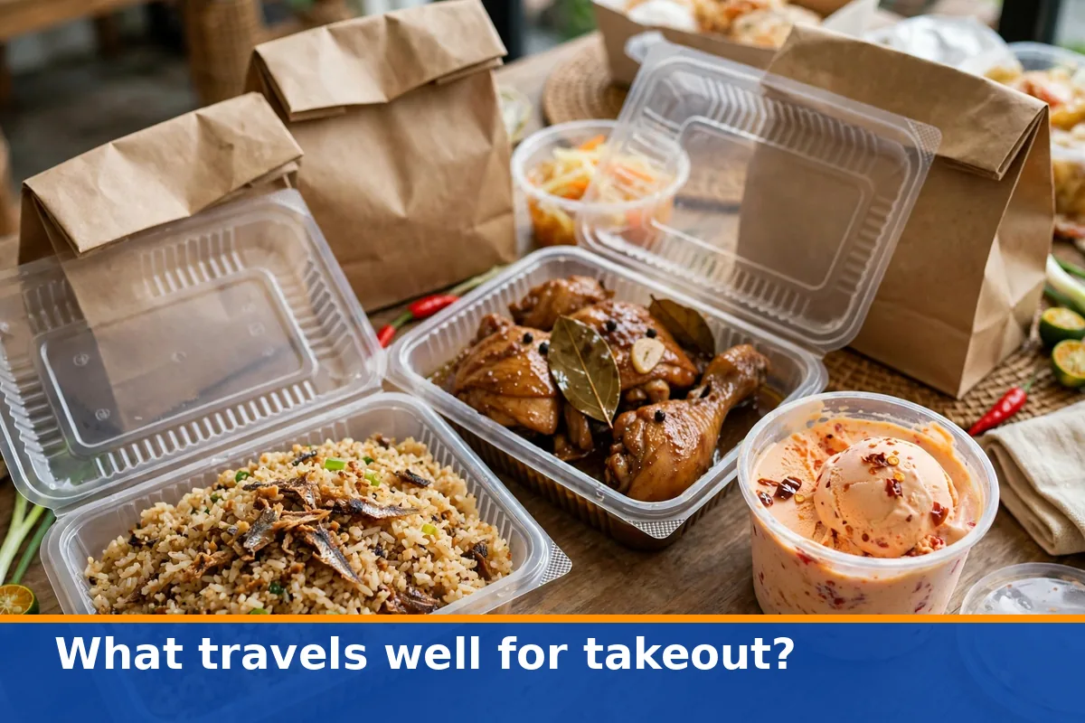 What travels well for takeout?