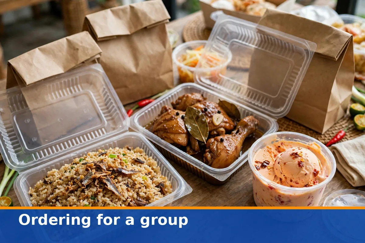 Ordering for a group
