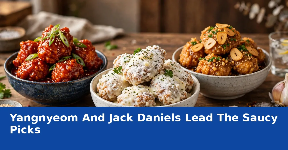 Yangnyeom And Jack Daniels Lead The Saucy Picks