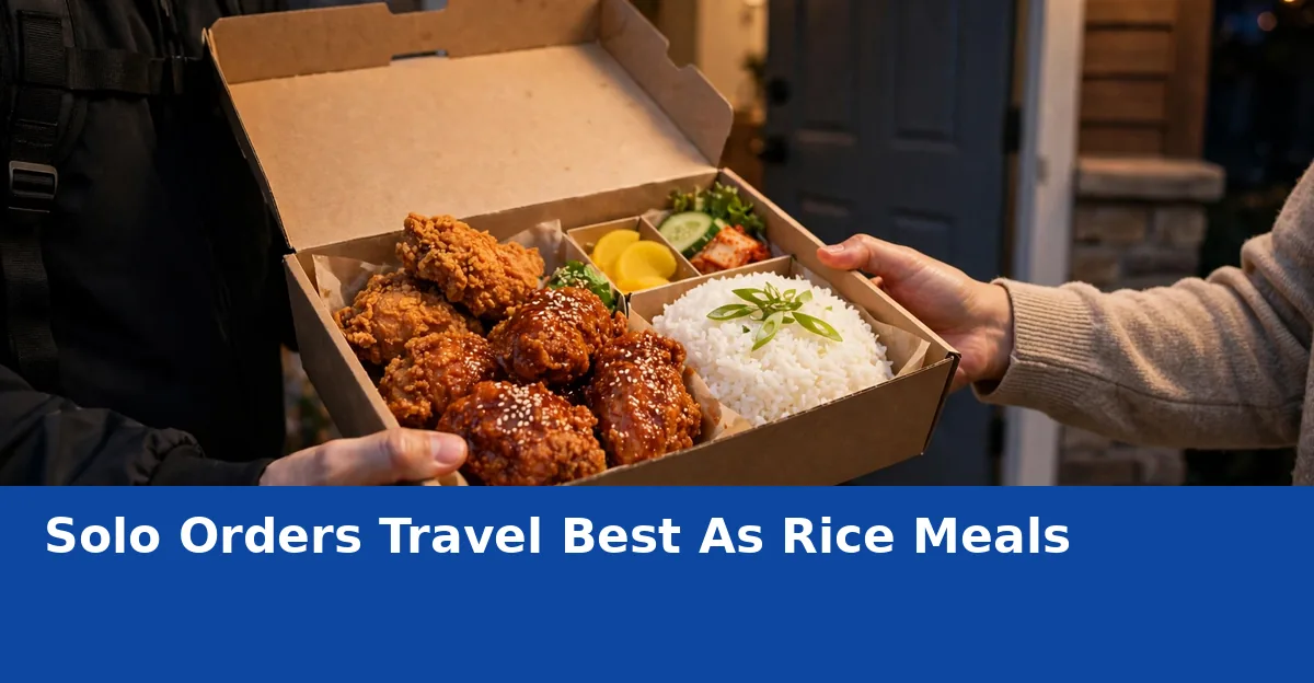 Solo Orders Travel Best As Rice Meals
