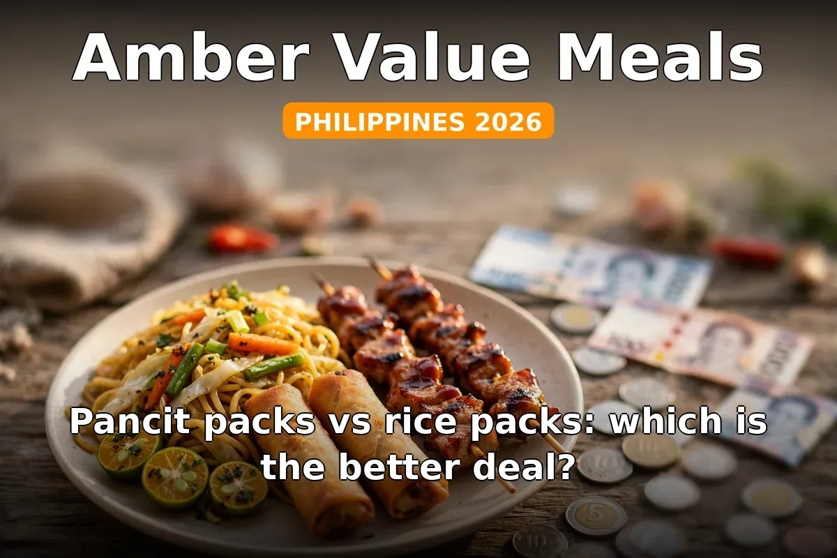 Pancit packs vs rice packs: which is the better deal?