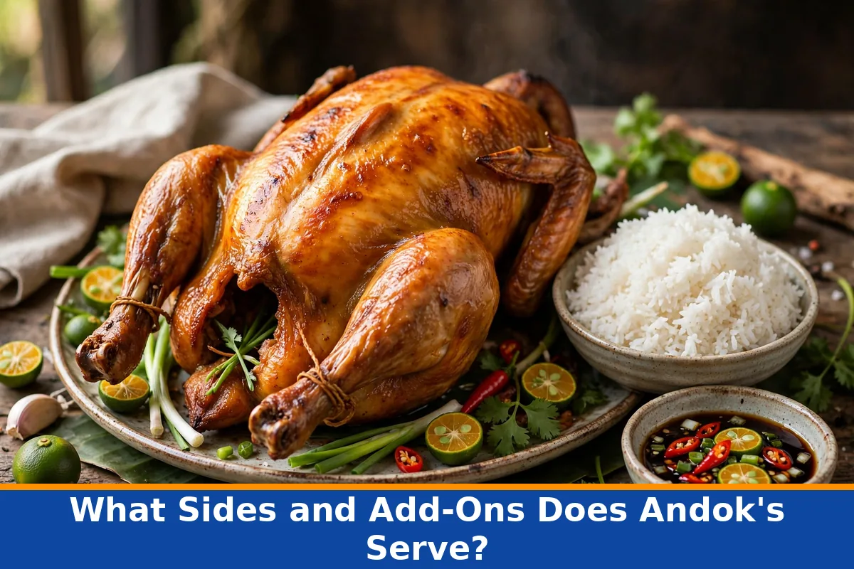 What Sides and Add-Ons Does Andok's Serve?