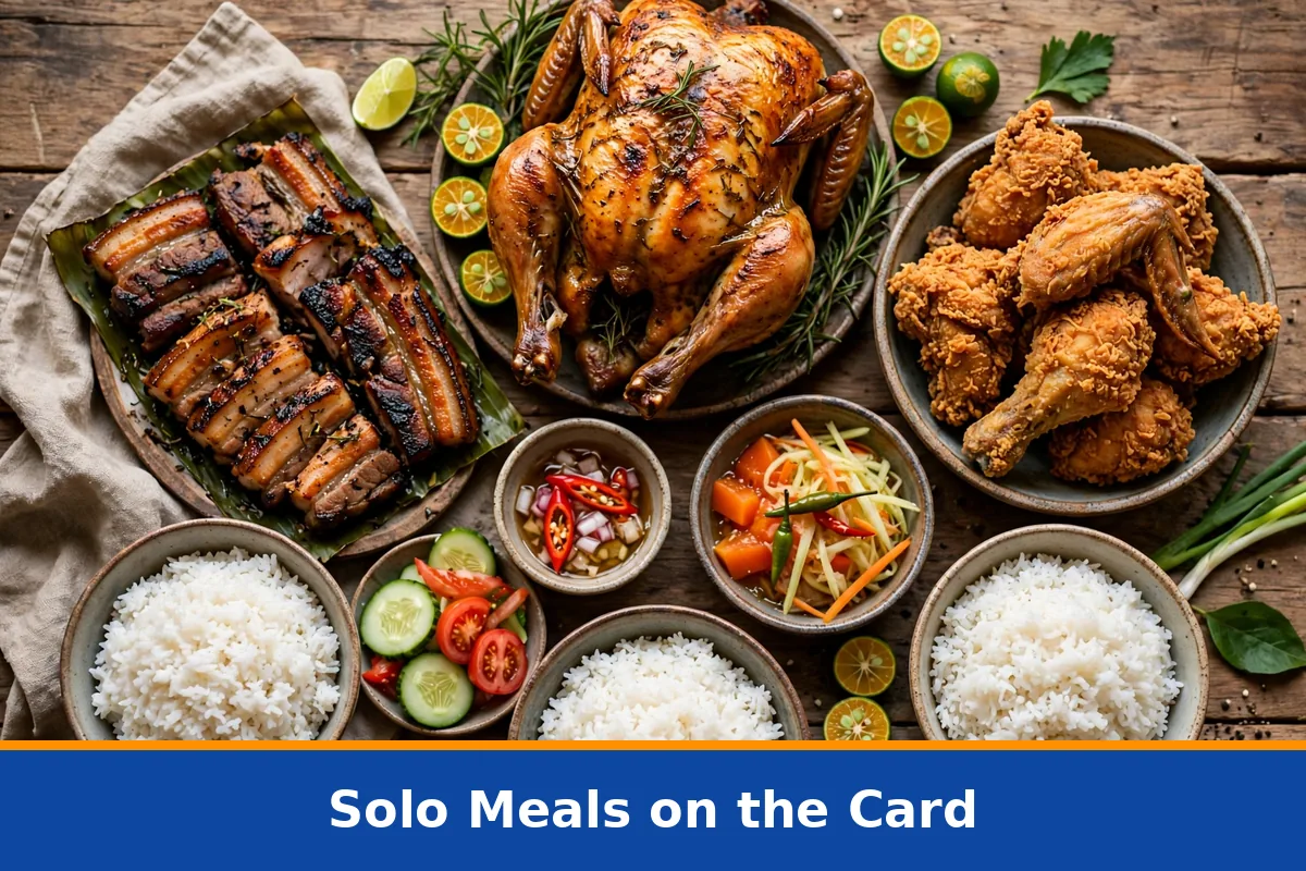 Solo Meals on the Card