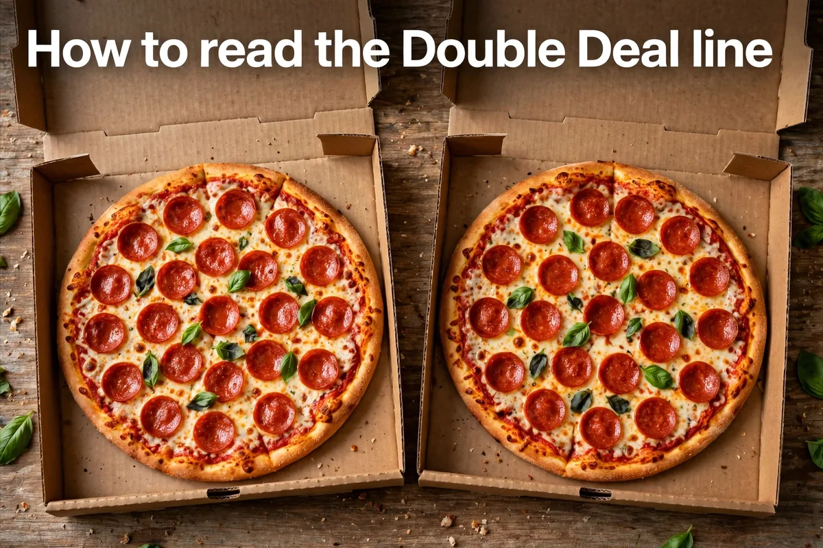 How to read the Double Deal line