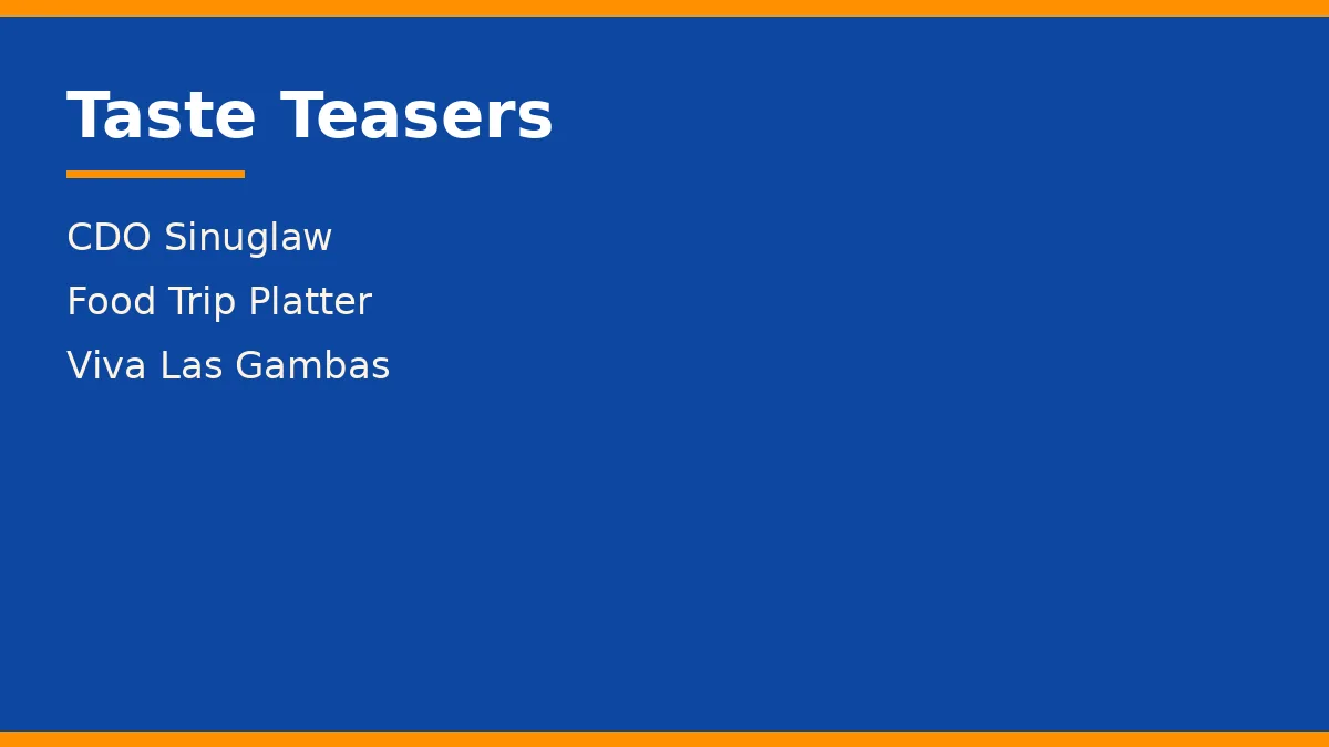 Taste Teasers