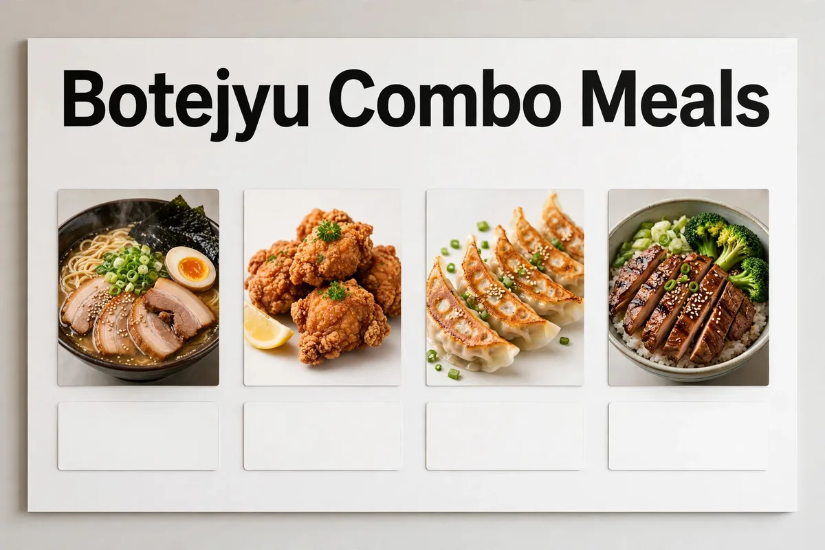 What Are Botejyu Combo Meals?