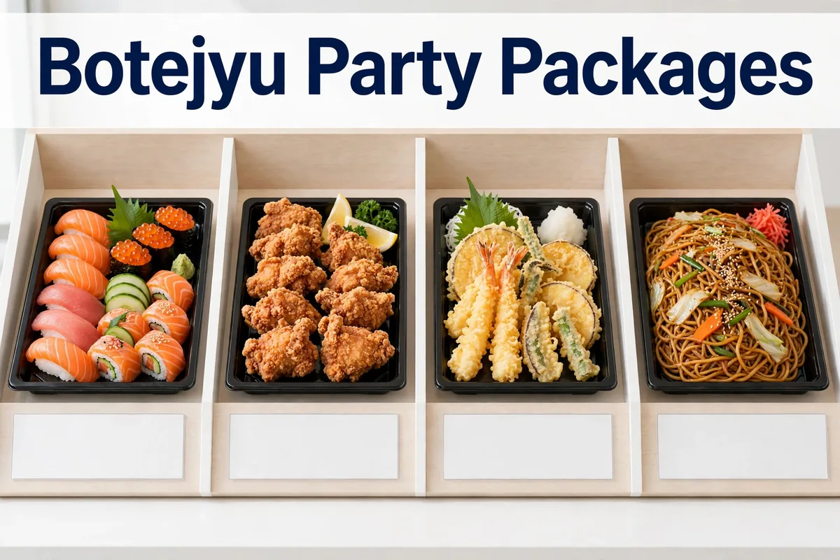 What Do Botejyu Party Packages Include?