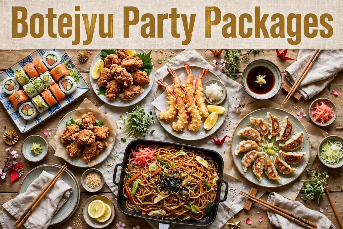 botejyu party packages