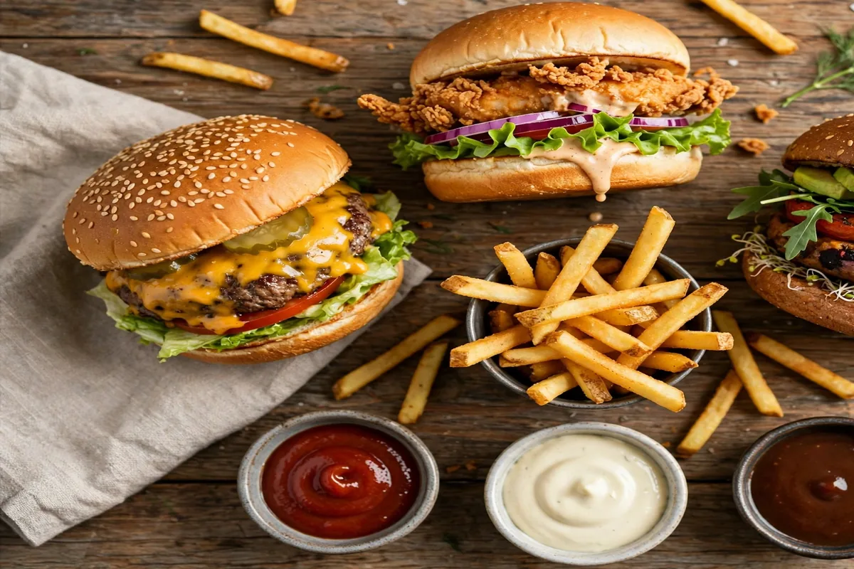 What Sides and Drinks Sell Best With the Burgers?