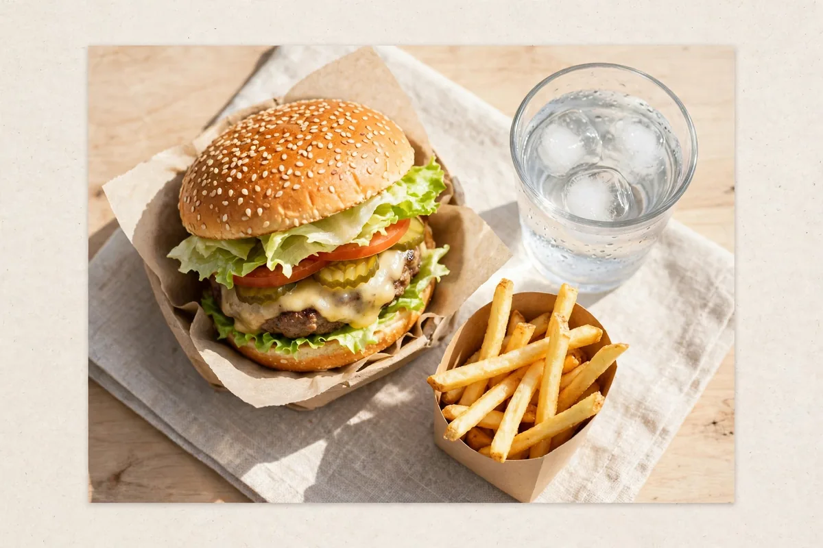 What can I eat at Brothers Burger for under ₱300?