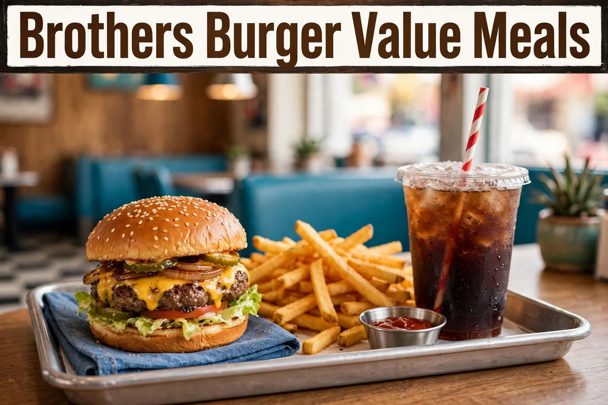 brothers burger value meals