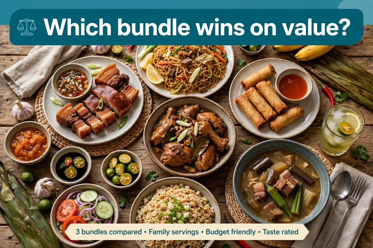 Which bundle gives you the most food for the money?