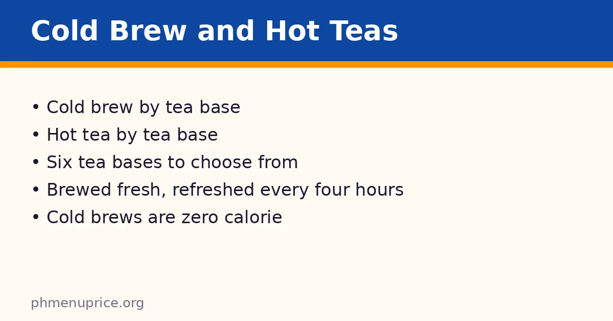 Which pure brewed teas does ChaYi offer?