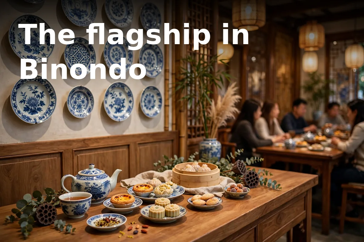 The flagship in Binondo