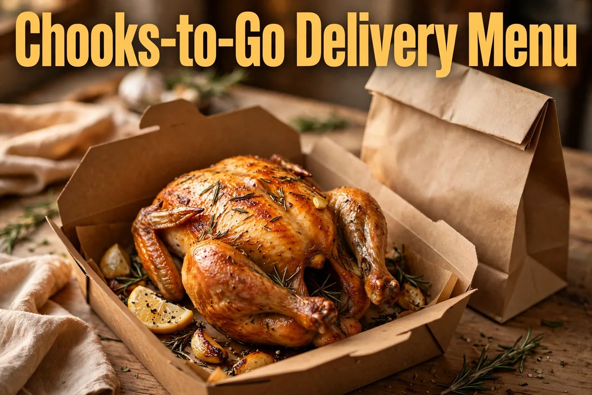 Chooks-to-Go Delivery Menu