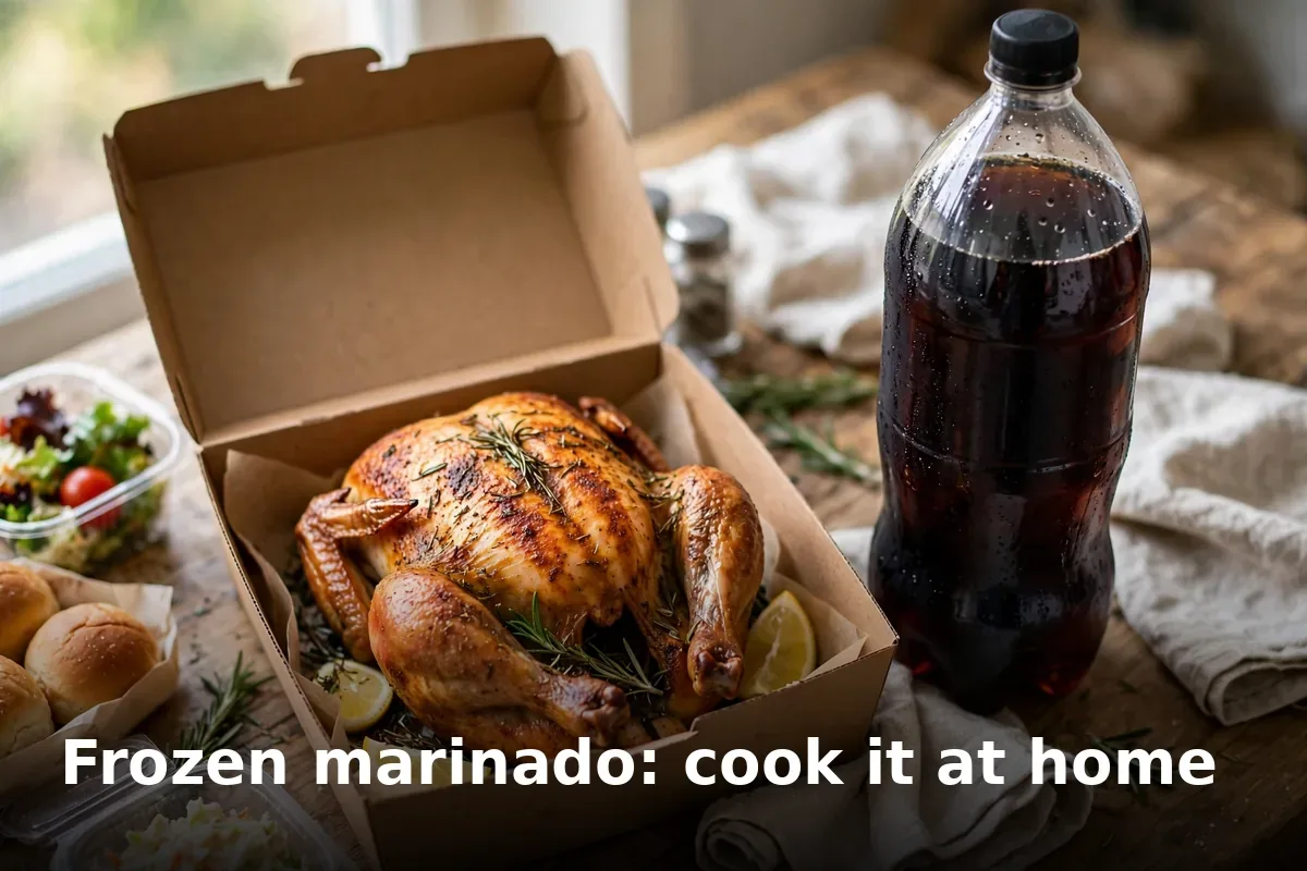 Frozen marinado: cook it at home