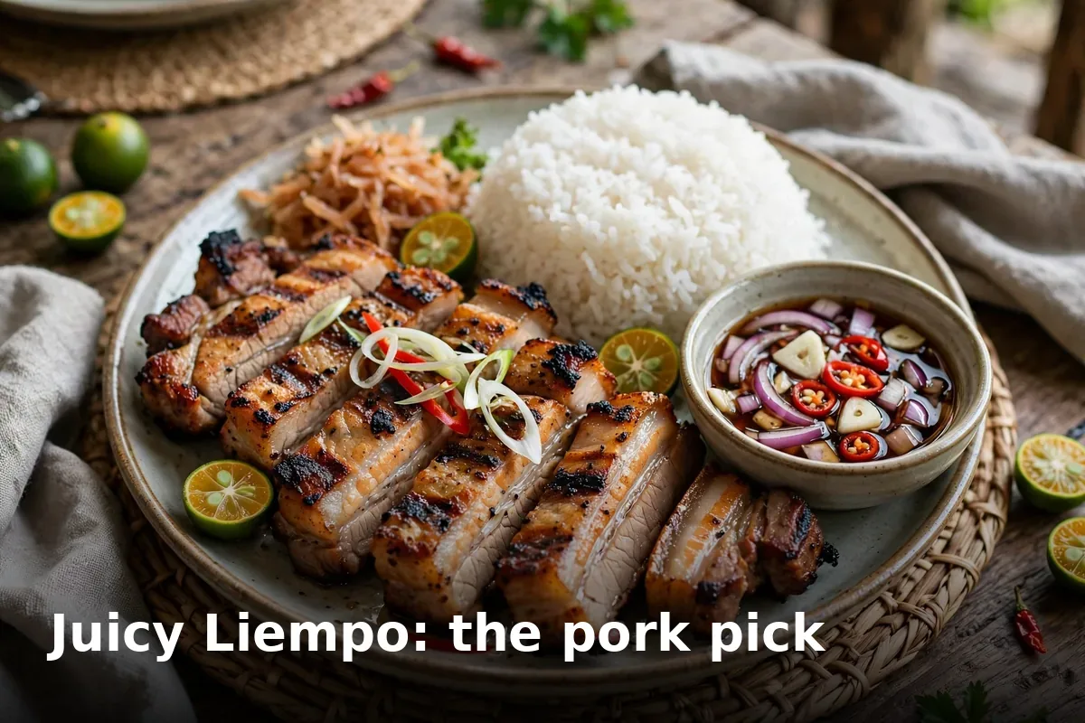 Juicy Liempo: the pork pick