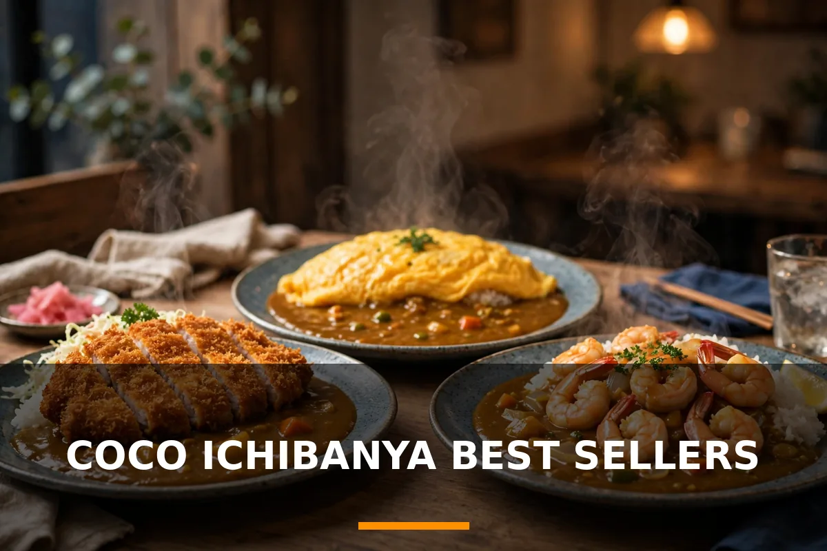 CoCo Ichibanya Best Sellers