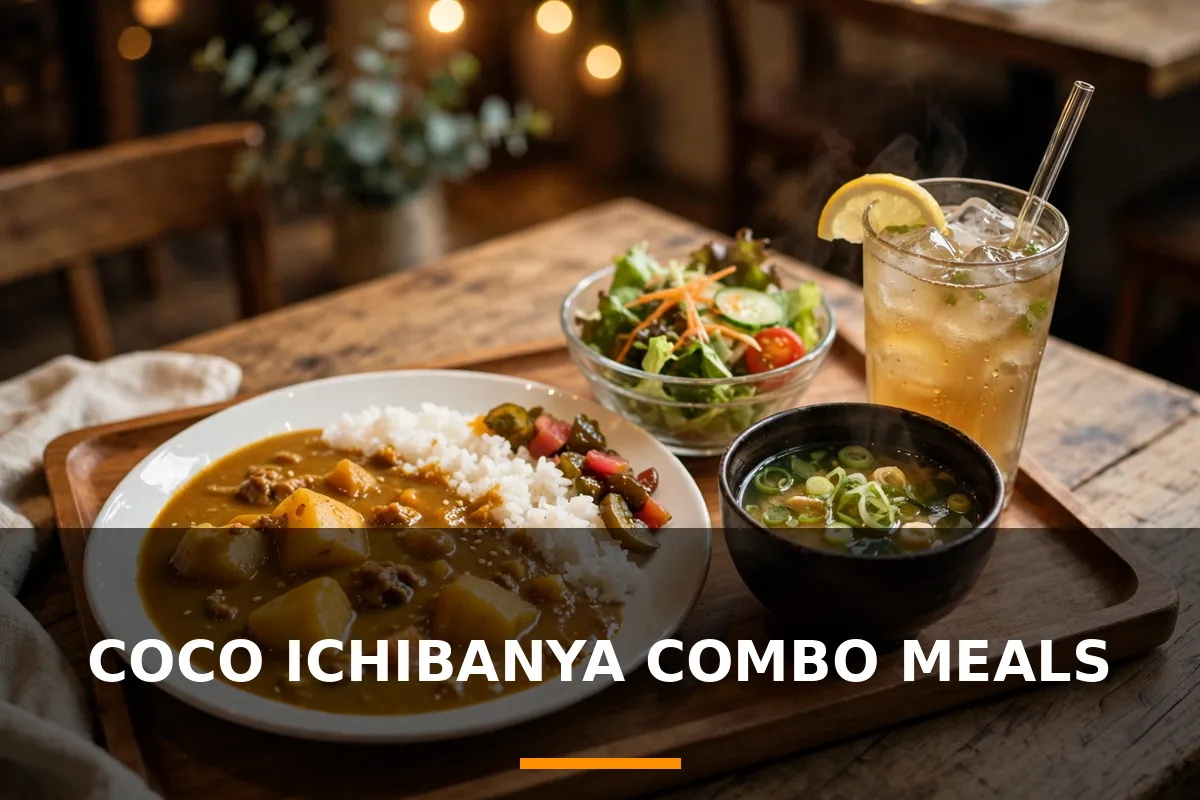 CoCo Ichibanya Combo Meals