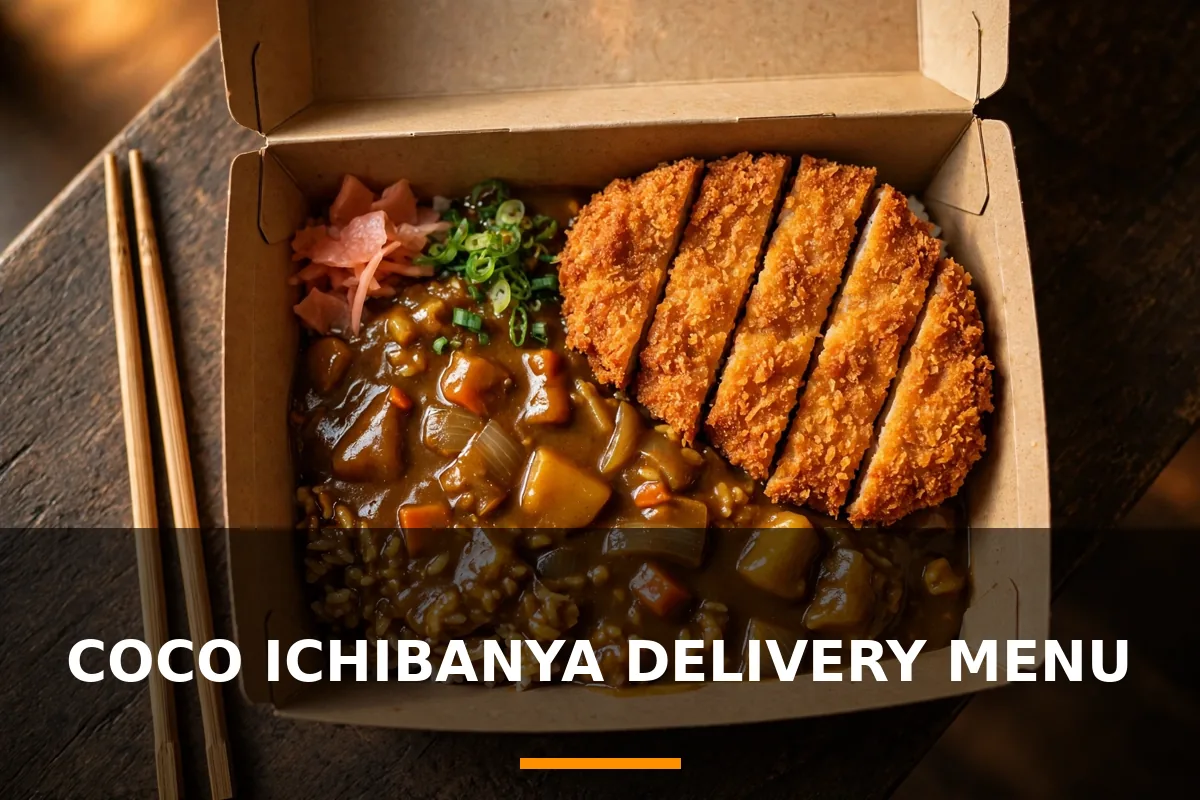 CoCo Ichibanya Delivery Menu