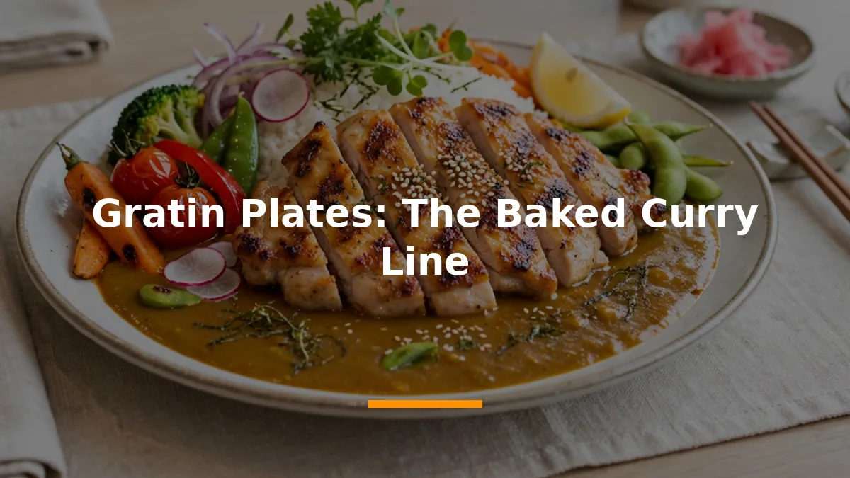 Gratin Plates: The Baked Curry Line
