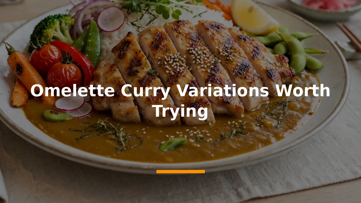 Omelette Curry Variations Worth Trying