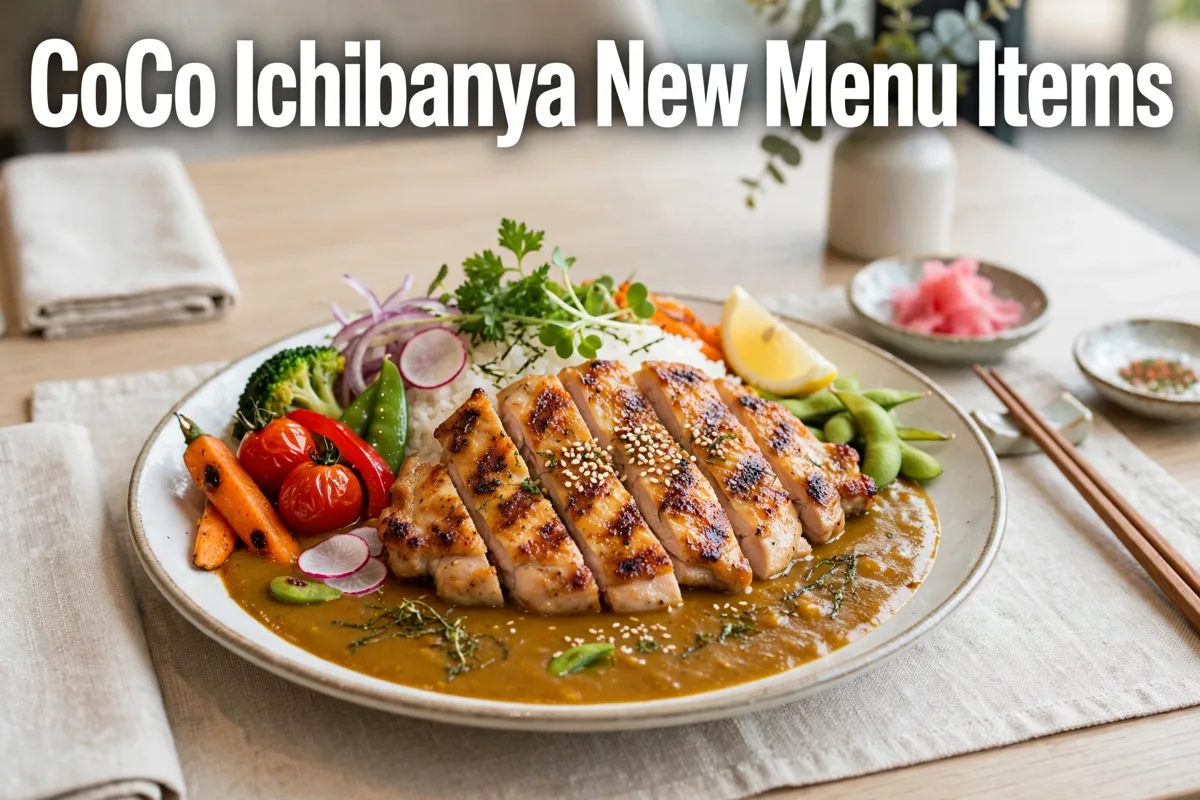 CoCo Ichibanya New Menu Items