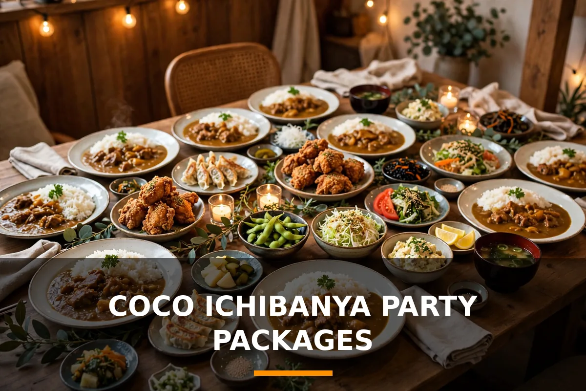 CoCo Ichibanya Party Packages