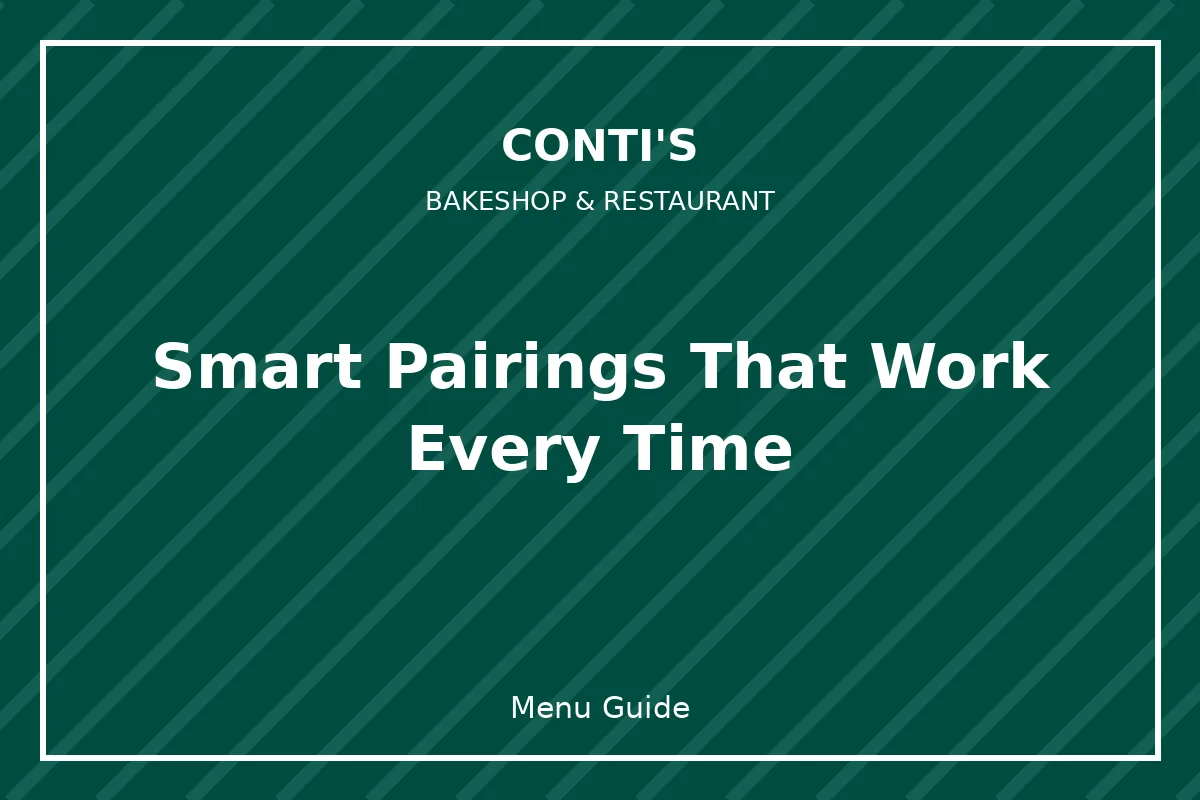 Smart pairings that work every time