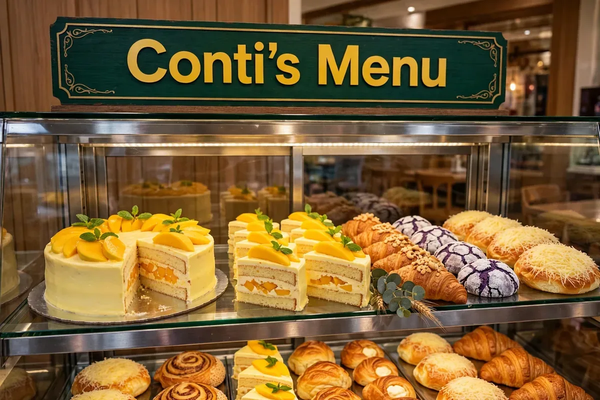 Plan your Conti's order