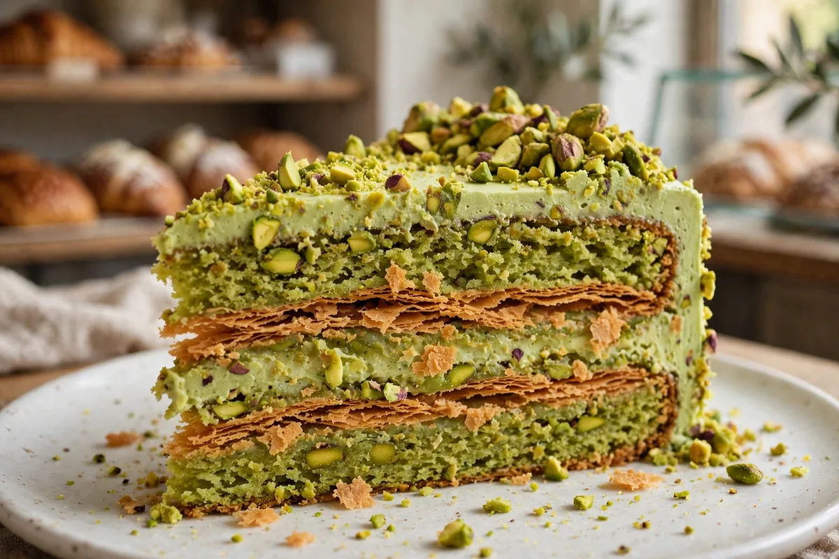 Pistachio Crunch, up close