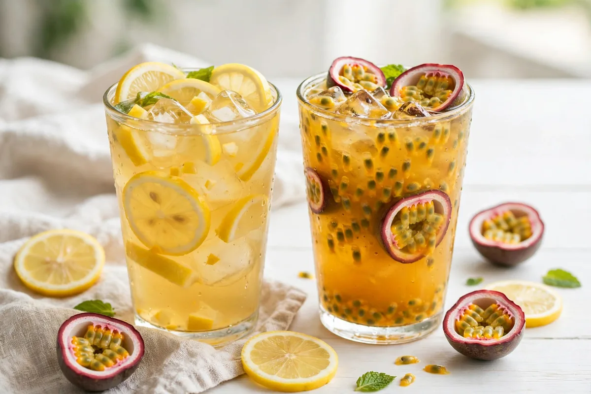 What are Dakasi's iced teas and blended drinks?