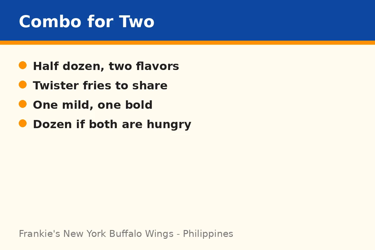 What is the best Frankie's combo for two?