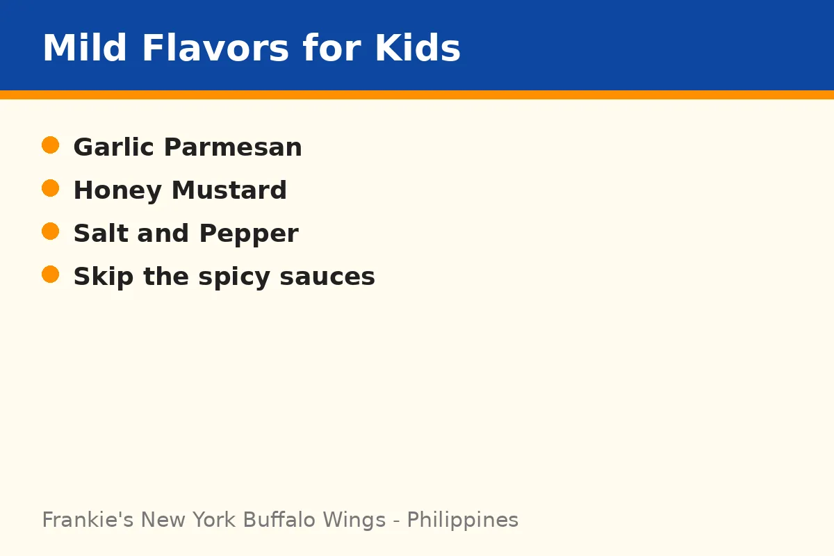 Which mild flavors suit kids best?