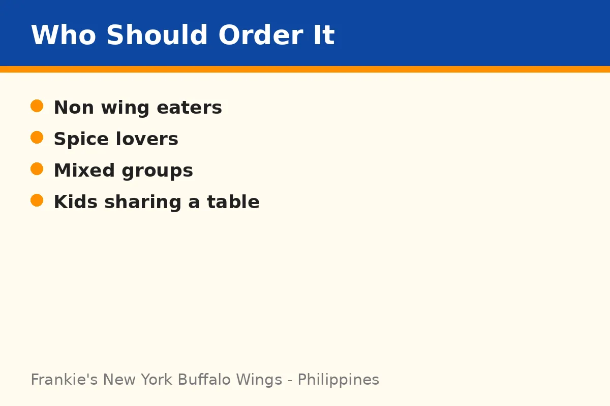 Who should order the Nashville Fish Fingers?