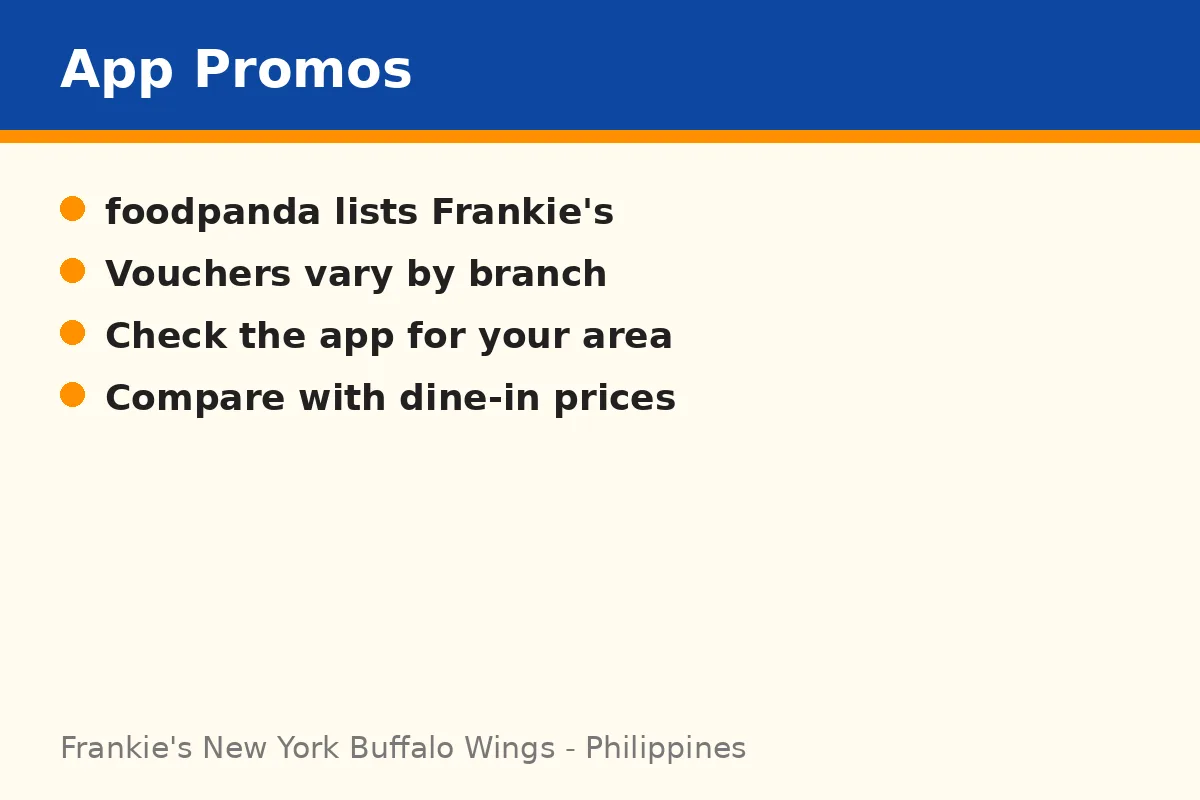 How do Frankie's app promos work?