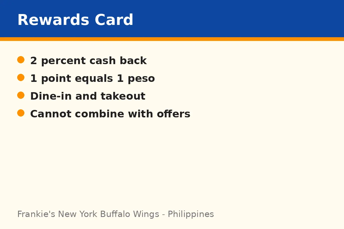 What is the Frankie's Rewards Card?