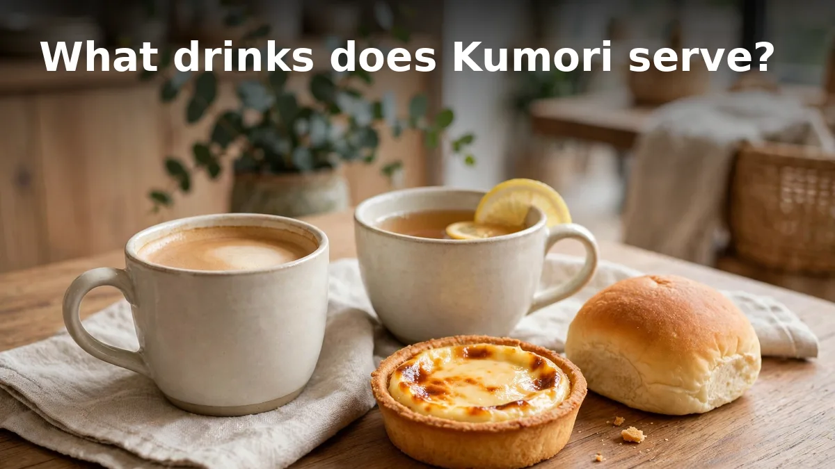 What drinks does Kumori serve?