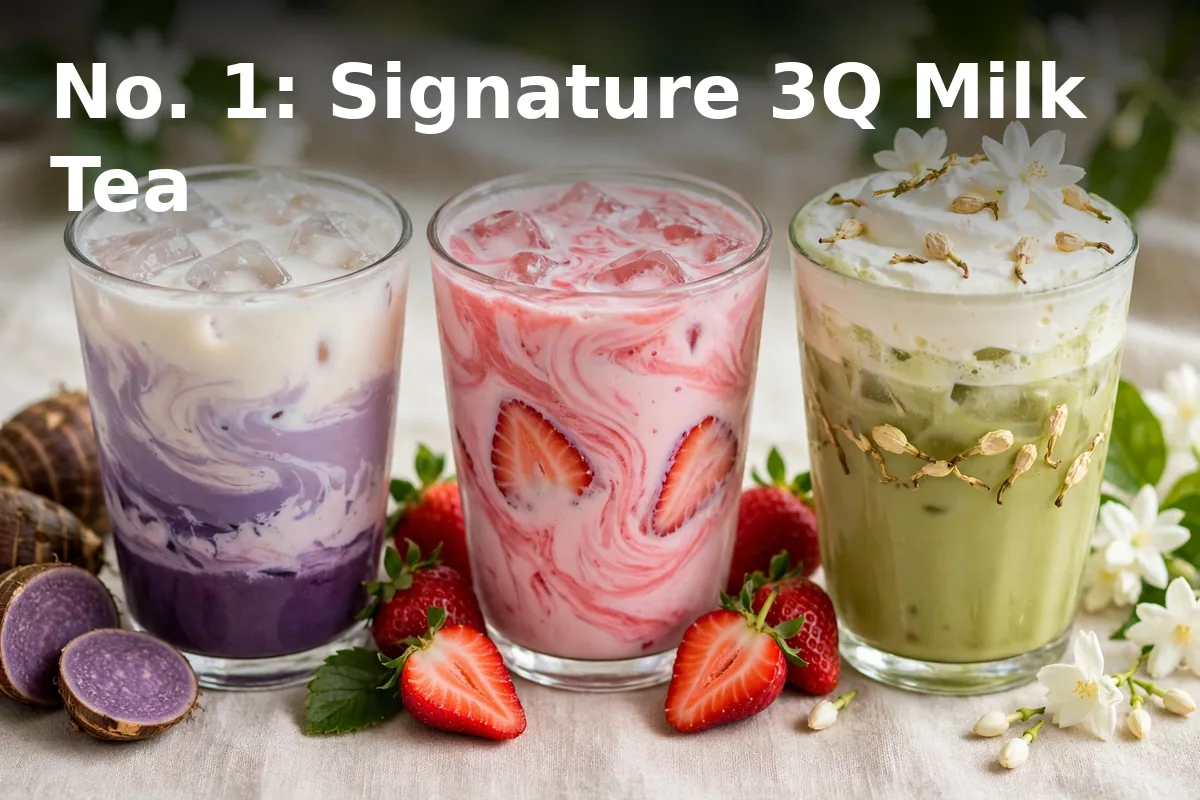 No. 1: Signature 3Q Milk Tea