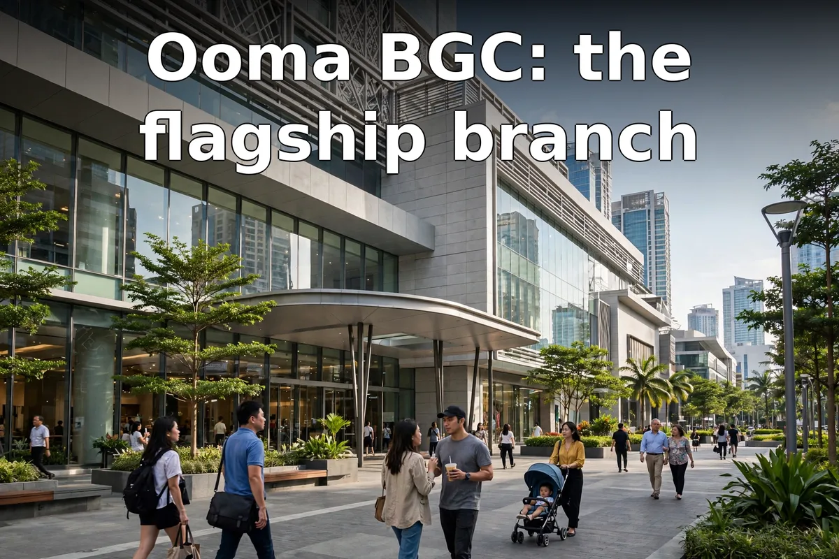 Ooma BGC: the flagship branch
