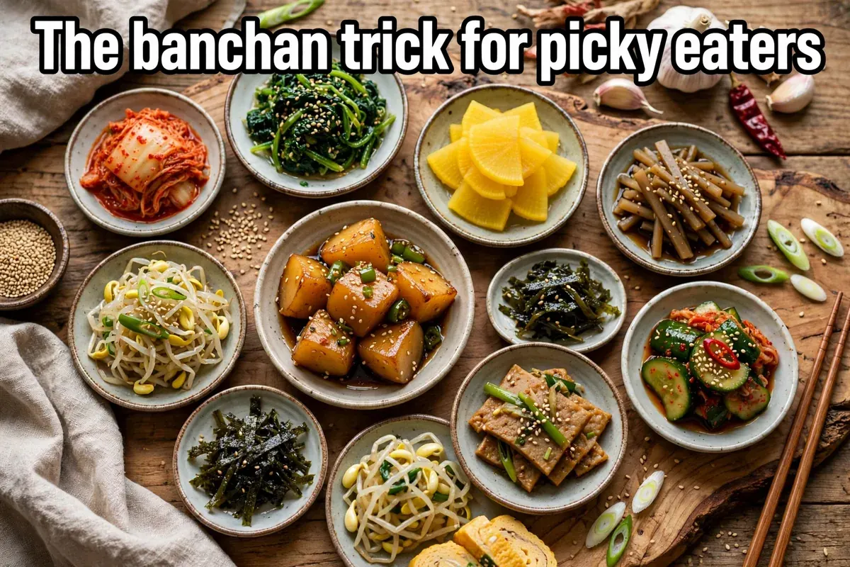 The banchan trick for picky eaters