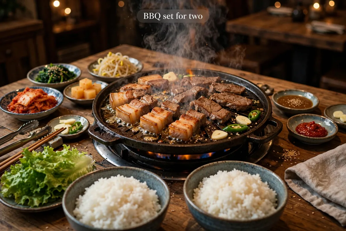 What is the difference between Samgyupsal and Woo Samgyup?
