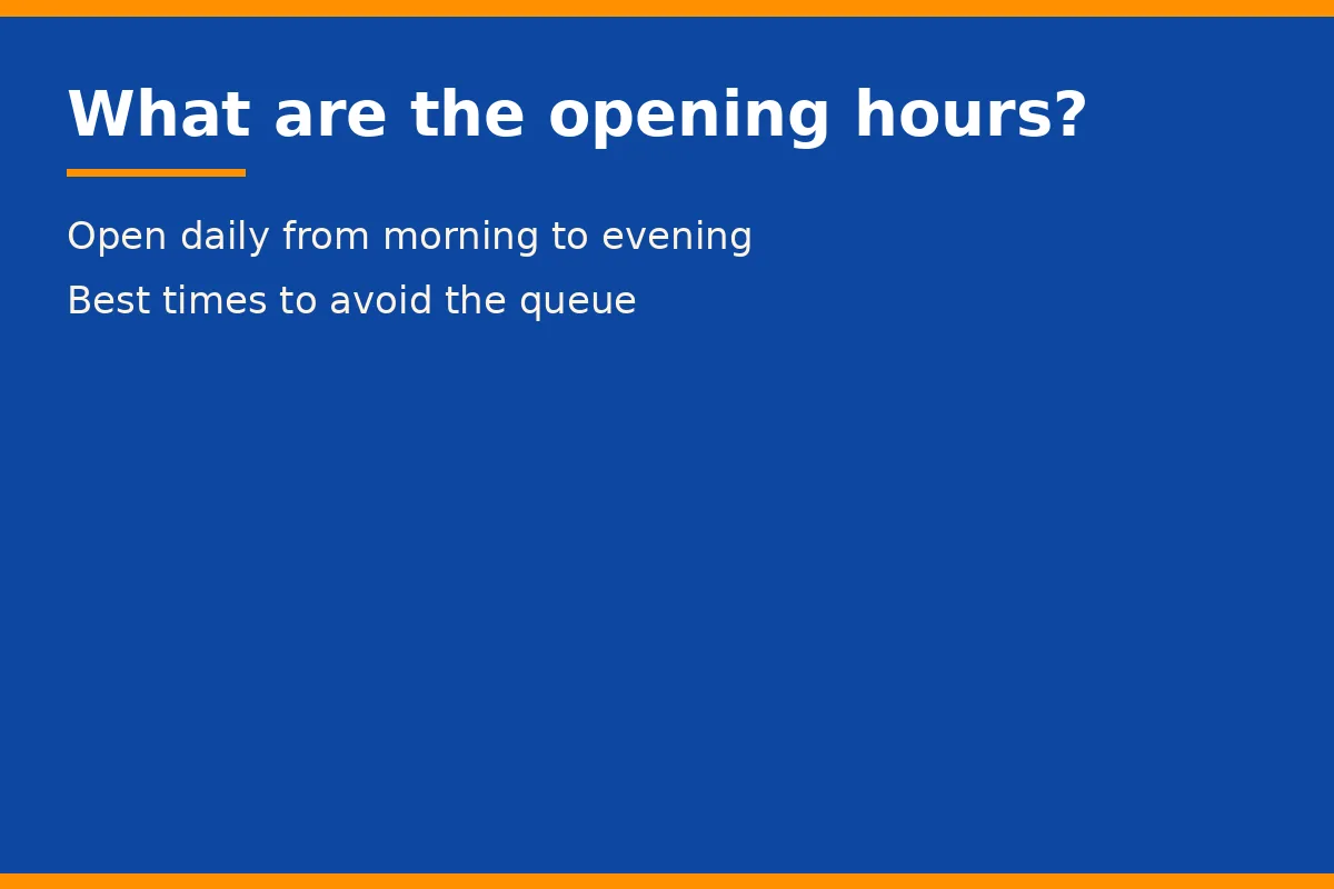 What are the opening hours?