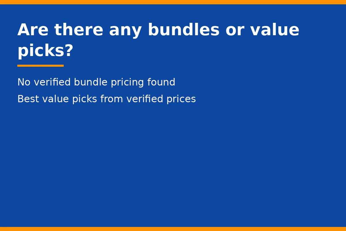 Are there any bundles or value picks?