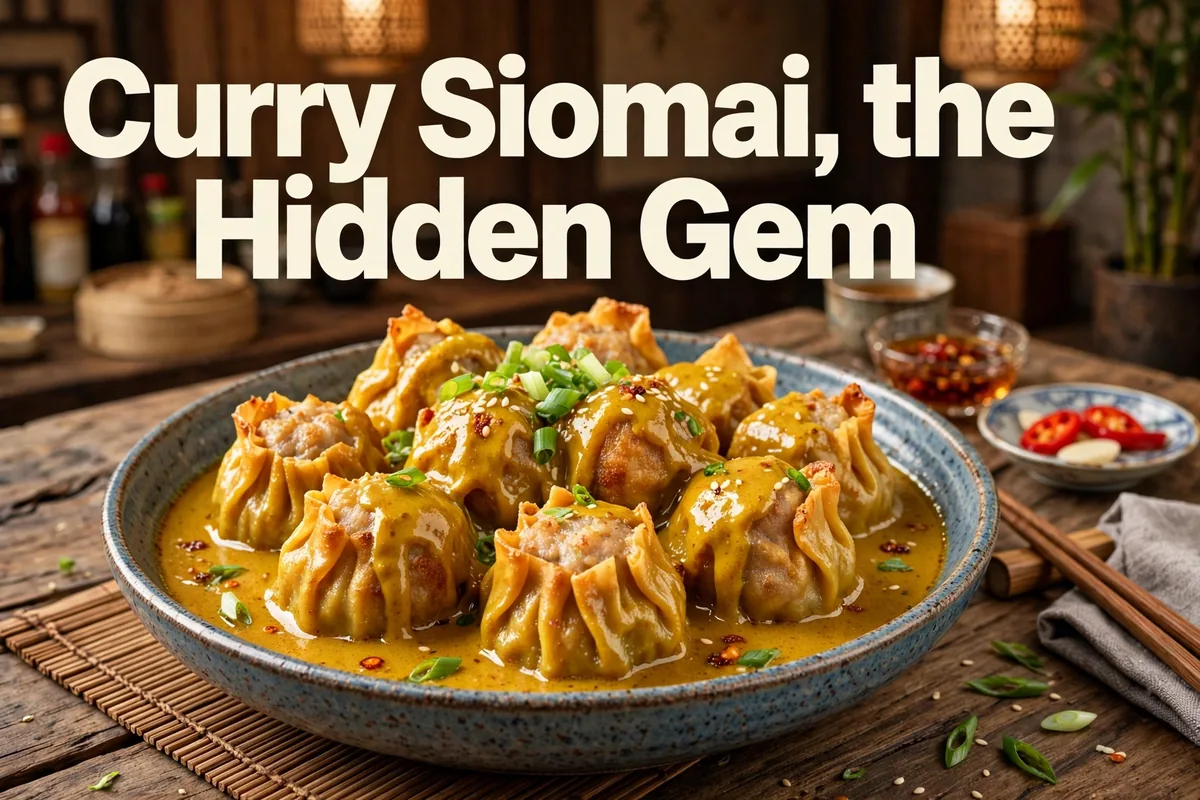Curry siomai: the hidden gem